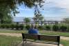 Havre de Grace Promenade w/man on bench