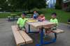 Kids at Free Community Pool Day