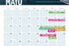 Calendario Mayo Torneo de Pesca Deportiva 2024