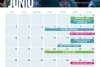 Calendario Junio Torneo de Pesca Deportiva 2024