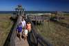 Family at Beach Access