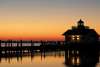Roanoke Island Marshes Lighthouse Sunset