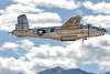 B-52 plane in flight