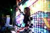 Female DJ at Hunters bar.