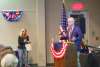 Man gives a presentation at Monroe County's America250PA Kick Off Event