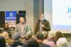 Two men speaking at Monroe County's America250PA Kick Off Event