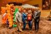 A group of attendees posing for a picture during the reception at More Front Doors: The Pocono Housing Summit
