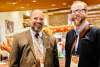 Two men networking during More Front Doors: The Pocono Housing Summit
