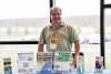 A vendor representing his business at More Front Doors: The Pocono Housing Summit