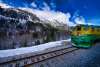 Locomotive 98 Coming down the mountain - White Pass & Yukon Route
