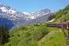 Heading towards the White Pass Summit.