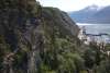 Hang-time in Skagway.