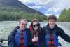 Rafting with my kids