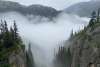 Foggy from White Pass Train