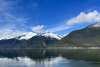 Beautiful mountains from the cruise dock