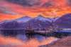 Winter sunset
