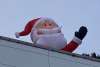 Santa is on the roof!