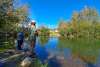 Fishing in Pullen Pond