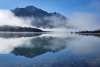 Reflections on Banard lake at Fraser
