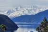 Our Cruise ship docked at Ore dock Skagway