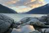 Caught a rare Skagway sunset at Yakutania Point 2