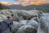 Caught a rare Skagway sunset at Yakutania Point