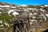 Abandoned trestle on the White Pass Railroad