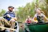 Family Kayaking and Canoeing at Jack's Canoe Rental in Trego