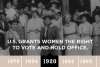 Womens suffrage 1920