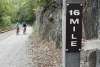 Bikers along the Heritage Rail Trail