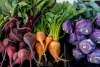 Harvested Root Vegetables from Yuma Field in Yuma, Arizona