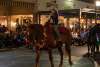 Saddles of Joy winner of best animal for this years Dorothy Young Electric Light Parade with their horse representing Rudolf with a Glowing red nose and a necklace made up of Christmas Lights