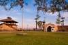 YTP guard tower and sally port from lawn