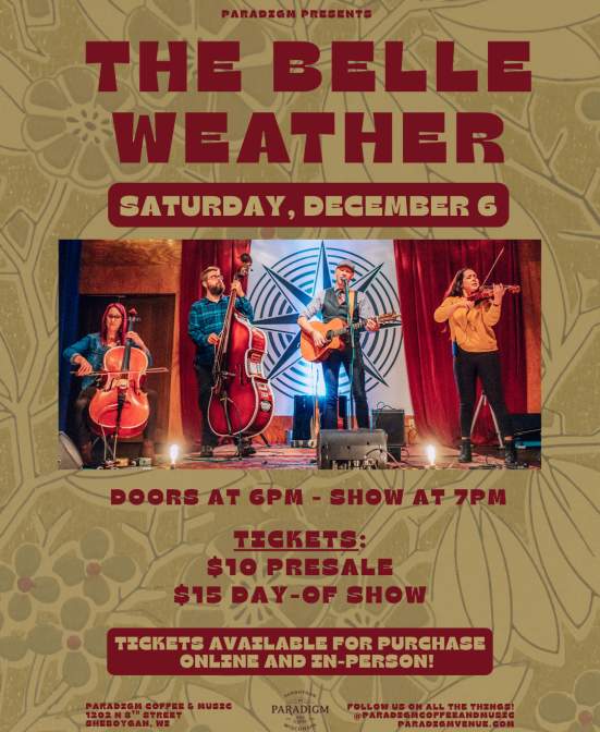 LIVE: The Belle Weather @ Paradigm Coffee & Music