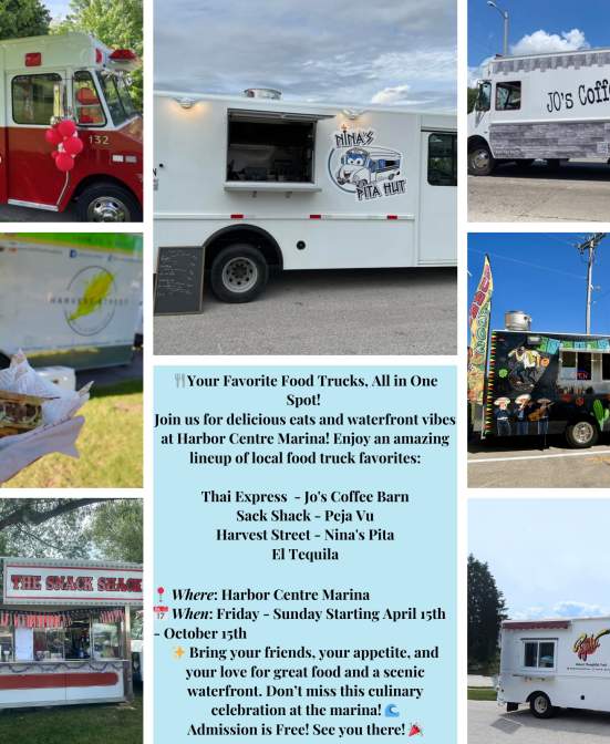 Harbor Centre Marina Food Truck Weekends