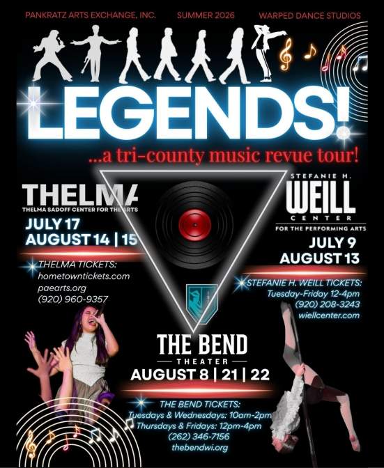 LEGENDS! ~ A Tri-County Music Revue Tour Presented by Pankratz Arts Exchange, Inc.