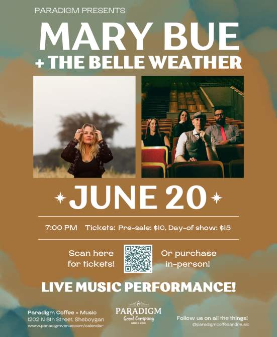 Mary Bue & The Belle Weather Concert