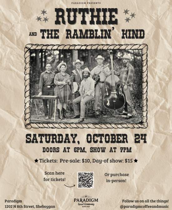 Ruthie & The Ramblin' Kind Concert
