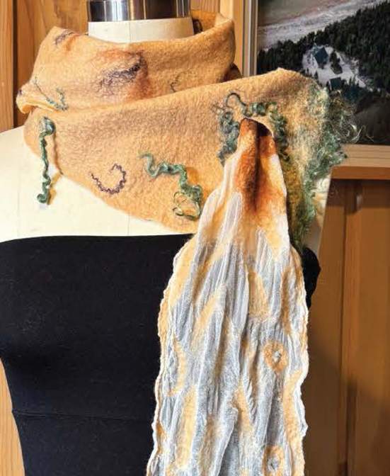Learn How to Nuno Felt by Making a Scarf