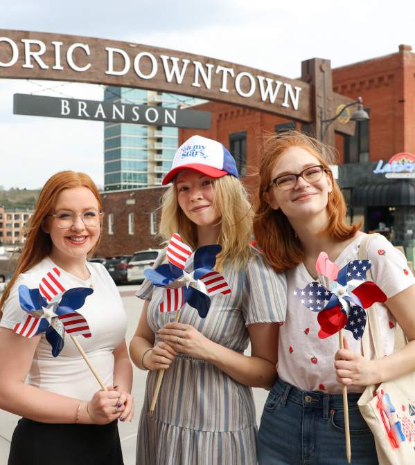 Flag Day Spring Fling Patriotic Downtown