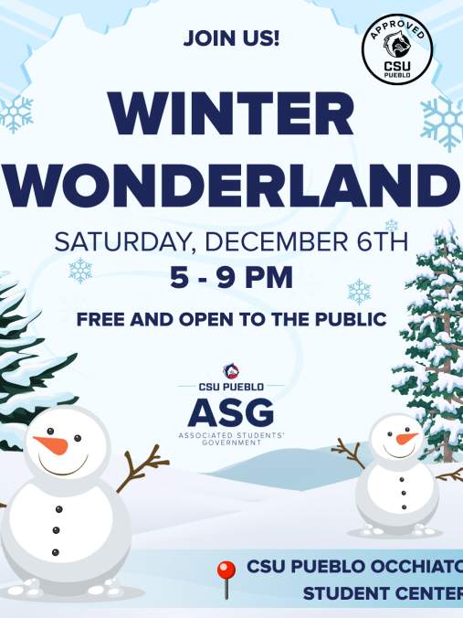 CSU Pueblo Associated Students' Government Annual Winter Wonderland