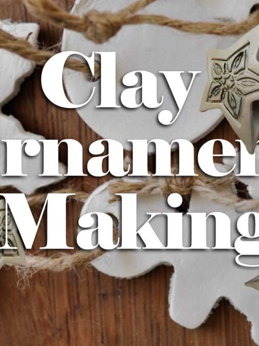 Clay Ornament Making Holiday Class