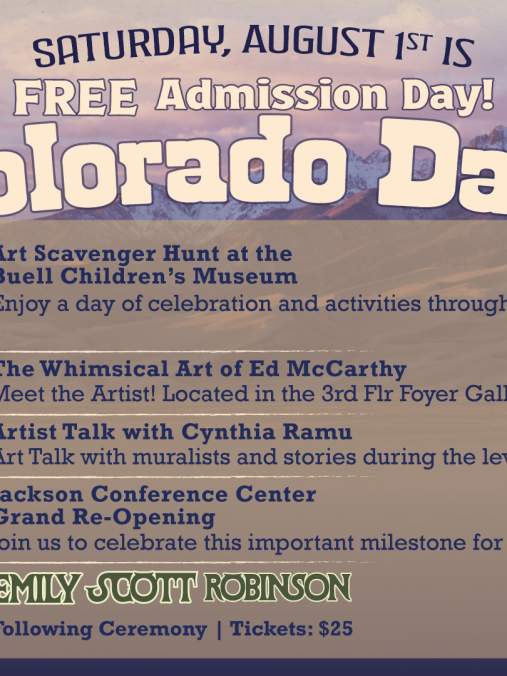 Colorado Day is FREE Admission Day