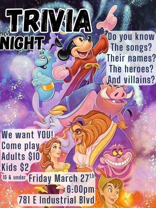 Disney Trivia Night