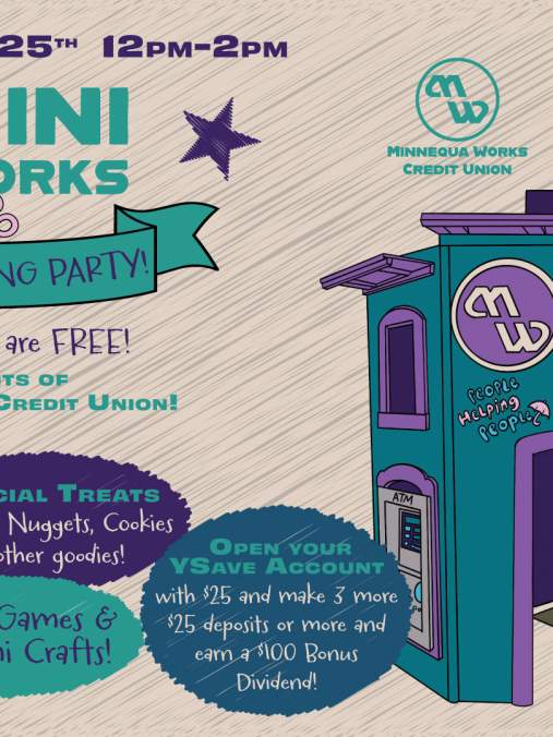 Mini Works Ribbon Cutting Party