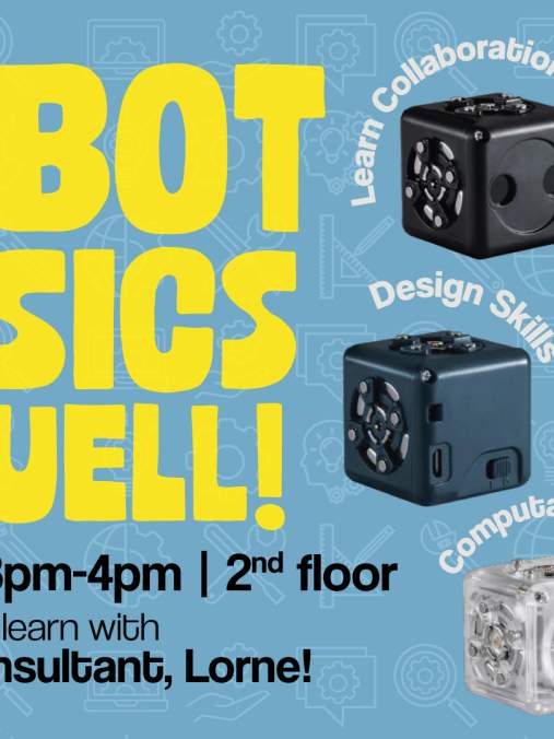 Robotics Basics at the Buell every Friday