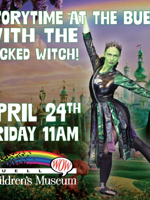 Wizard of Oz Storytime with the Wicked Witch