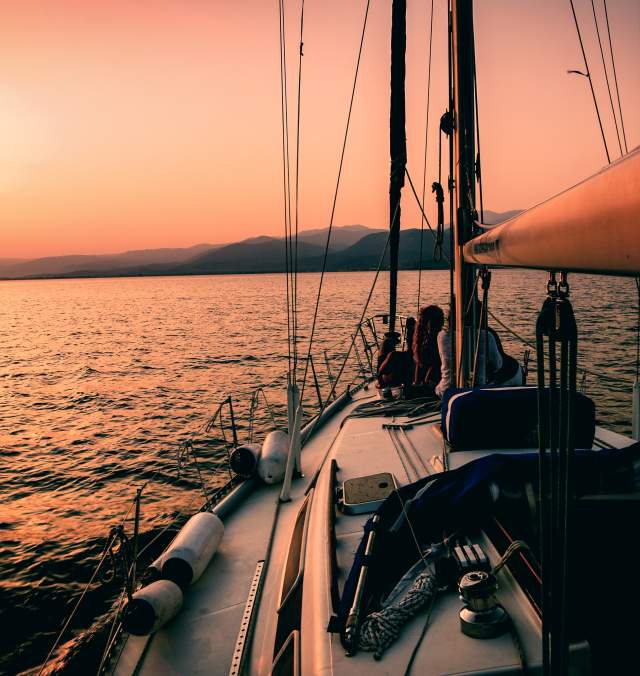 Sailboat on the Bay