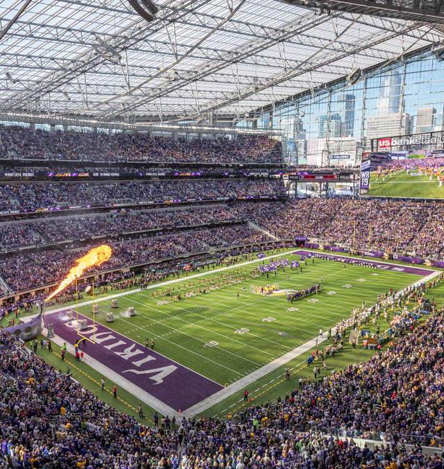 U.S. Bank Stadium - 2️⃣0️⃣ days until the Minnesota Vikings are back at  U.S. Bank Stadium!