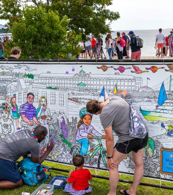 15 Foot Coloring Mural